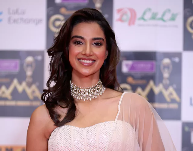 Meenakshi Chaudhary at Gama Awards 2025